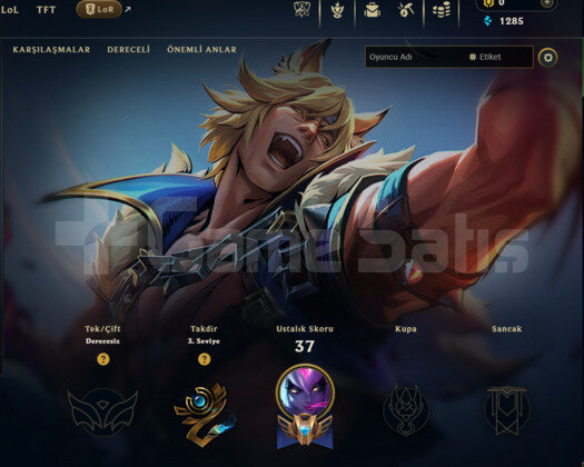 DERECELİ HAZIR / 2021 KURULUM / UNRANKED