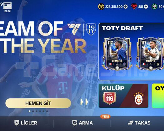 116 GEN 115 NESTA FC MOBİL HESAP