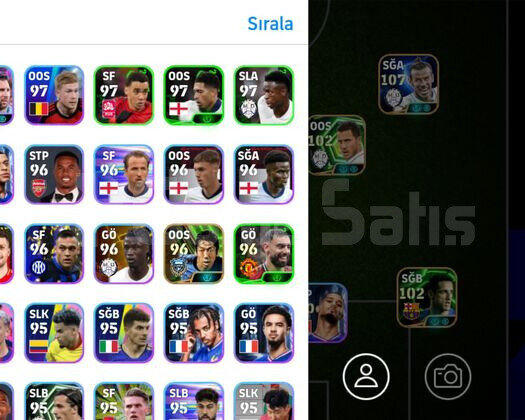 3171 KG 107 BALE EFOOTBALL MOBİL HESAP