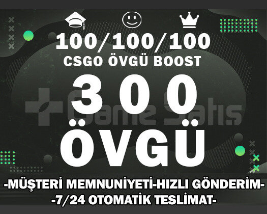 300 ÖVGÜ CS2 YEŞİL GÜVEN FAKTÖRÜ