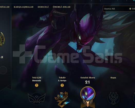 TR DERECELİ HAZIR! KOSTÜM SEÇMELİ UNRANKED 3 skin
