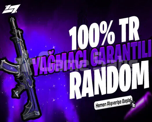 100TR VALORANT YAĞMACI RANDOM