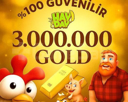 3 MİLYON ALTIN +40 LEVEL VE ÜSTÜ İÇİN