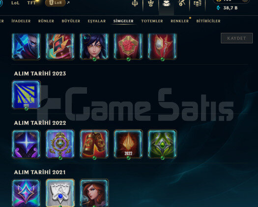DERECELİ HAZIR / 40K MAVİ ÖZ / 127 LEVEL