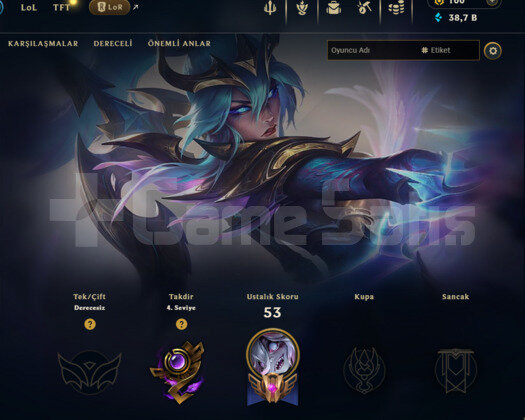 DERECELİ HAZIR / 40K MAVİ ÖZ / 127 LEVEL
