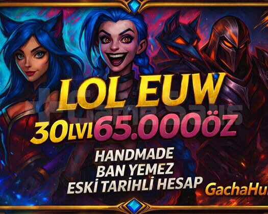 BAN YEMEZUNRANKED EUW 65K+ MÖ 30LVL+