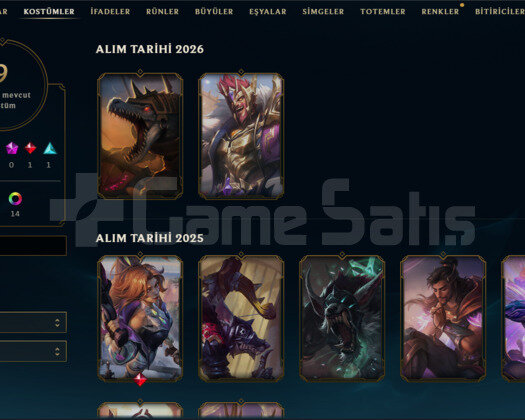 TR GRANDMASTER +270 LP HANDMADE HESAP UYGUN FİYATA
