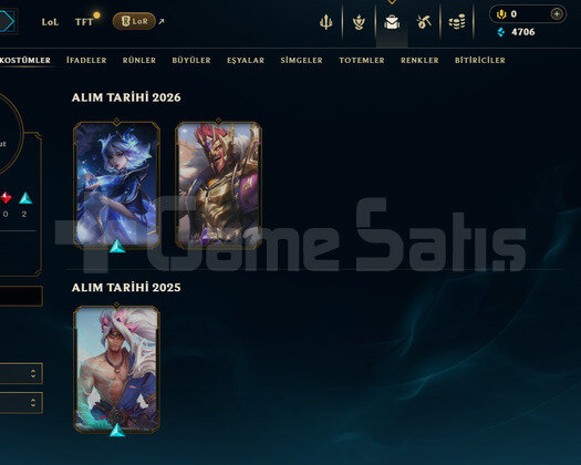 GOLD 2 EUW ACİL SATILIK