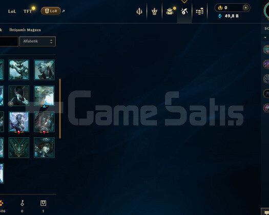 +50 K MAVİ ÖZ PLAT 3 EUW ACİL SATILIK