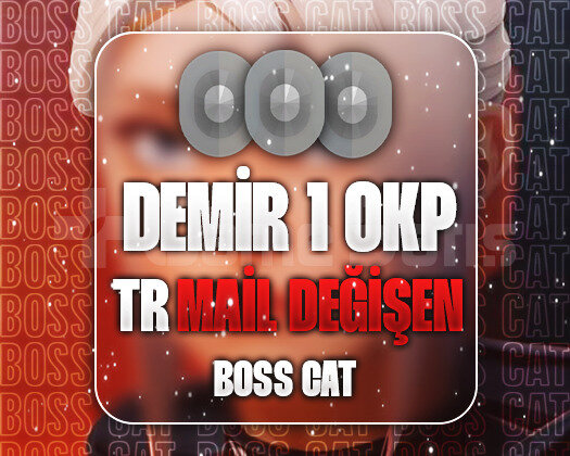 TR - DEMİR 1 0 KP - MAİL DEĞİŞEN - ULTRA DÜŞÜK MMR