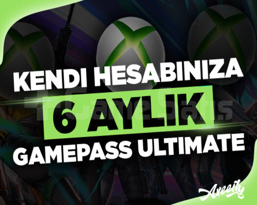 KENDİ HESABINIZA | 6 Aylık Xbox Gamepass Ultimate