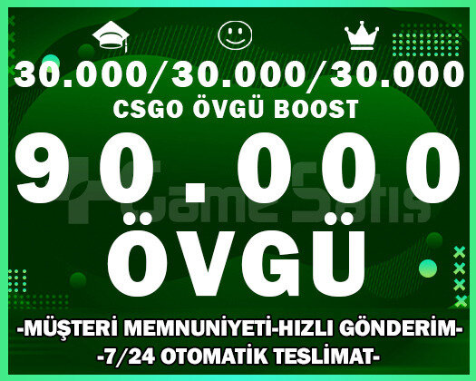 90.000+ ÖVGÜ CS2 YEŞİL GÜVEN FAKTÖRÜ