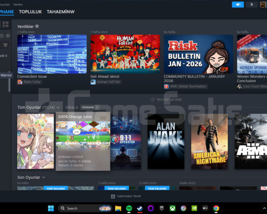 234 DOLAR DEĞERİNDE ACİL SATILIK STEAM HESABI