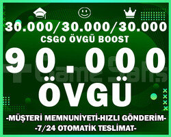 90.000+ ÖVGÜ CS2 YEŞİL GÜVEN FAKTÖRÜ