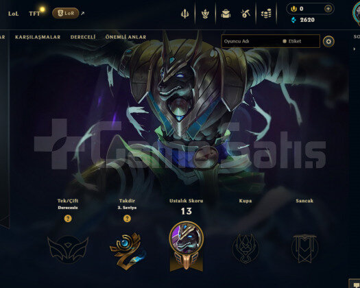TR UNRANKED FRESH ACC 4 SKİN