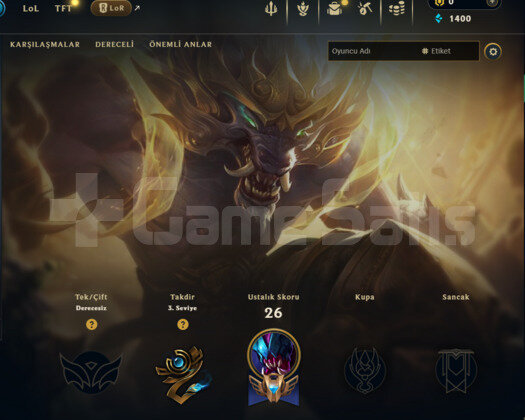 2021 KURULUM / BEN YEMEZ / UNRANKED