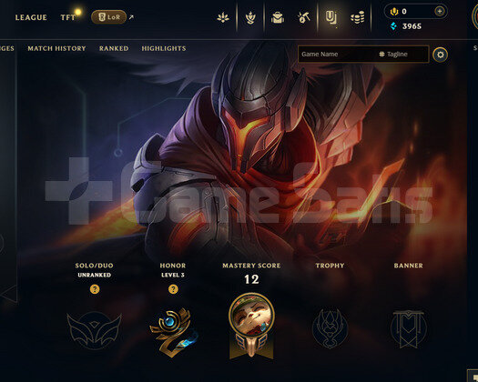 EUW Unranked | 1 Kostüm - 41 Hero | LoL Hesap