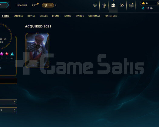 EUW Unranked | 1 Kostüm - 20 Hero | LoL Hesap