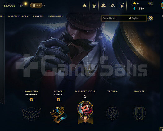 EUW Unranked | 1 Kostüm - 20 Hero | LoL Hesap