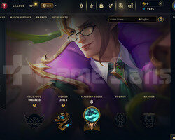 EUW Unranked | 3 Kostüm - 22 Hero | LoL Hesap