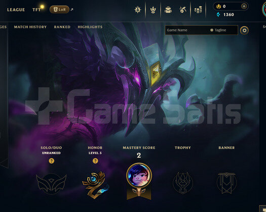 EUW Unranked | 2 Kostüm - 20 Hero | LoL Hesap