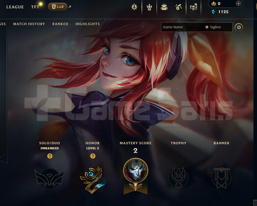 EUW Unranked | 4 Kostüm - 24 Hero | LoL Hesap