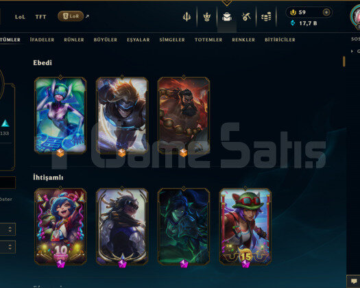258 KOSTÜM 506 LVL SILVER EFSANE DOLU MAİL HESAP