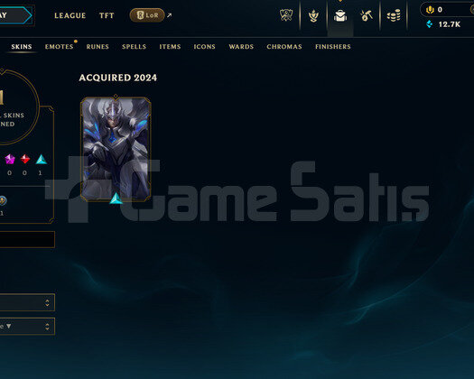 EUW Unranked | 1 Kostüm - 12K Mö | LoL Hesap