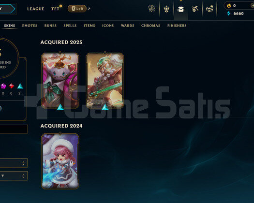 EUW Unranked | 3 Kostüm - 21 Hero | LoL Hesap