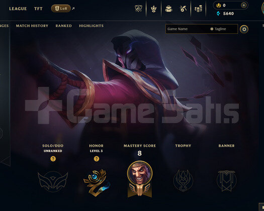 EUW Unranked | 3 Kostüm - 28 Hero | LoL Hesap