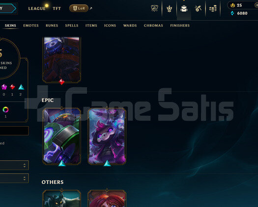 EUW Unranked | 5 Kostüm - 43 Hero | LoL Hesap