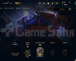 EUW Unranked | 5 Kostüm - 43 Hero | LoL Hesap