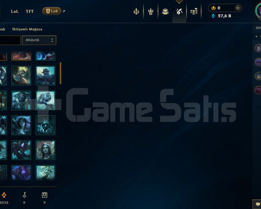 EUW 202 LEVEL MAİLLİ 56 SKİNLİ DOLULAR DOLUSU!!!