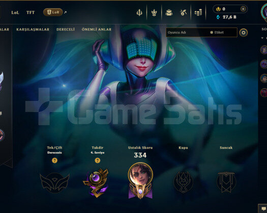EUW 202 LEVEL MAİLLİ 56 SKİNLİ DOLULAR DOLUSU!!!