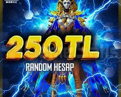 | 250 TL | PUBG MOBILE DOPDOLU ASLA BOŞ YOK RANDOM