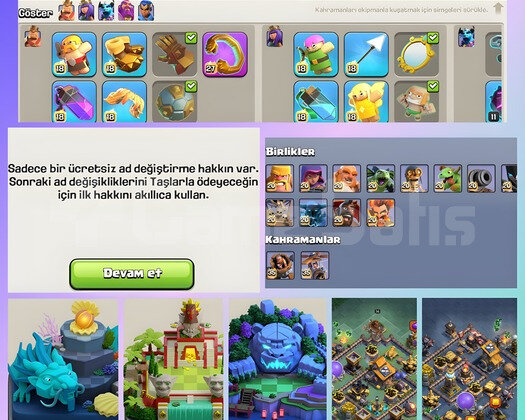 !! ÜCRETSİZ İSİM MAXX BELEDİYE 18 !!