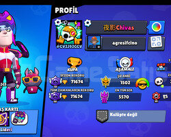 70.000+ kupa  Brawl Pass AÇIK
