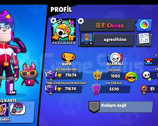 70.000+ kupa  Brawl Pass AÇIK