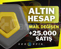 ALTIN - MAİL DEĞİŞEN - +25,000 SATIŞ
