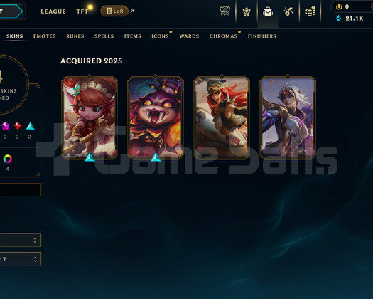 EUW 100 WR Plat 3 | 4 Kostüm - 21K Mö | LoL Hesap