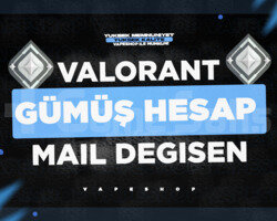 TR - GÜMÜŞ - MAİL DEĞİŞEN - VALORANT HESAP