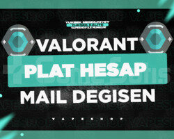 TR - PLAT - MAİL DEĞİŞEN - VALORANT HESAP