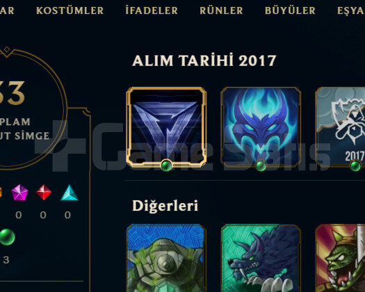 29 LEVEL HANDMADE 2017 KURULUM LOL HESABI