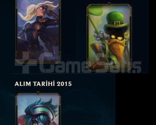 2014 KURULUM NADİR LOL HESABI