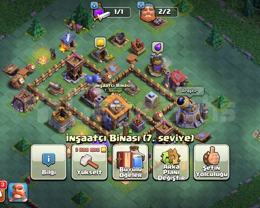 CLASH OF CLANS YARI MAX 14 BB SAĞLAM ÇAR