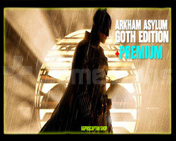 BATMAN ARKHAM ASYLUM GOTH + STEAM + GARANTI