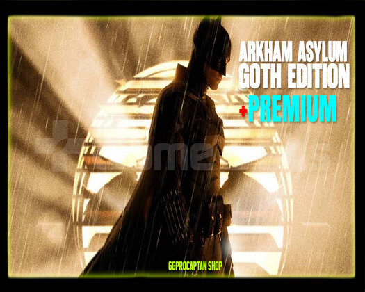 BATMAN ARKHAM ASYLUM GOTH + STEAM + GARANTI