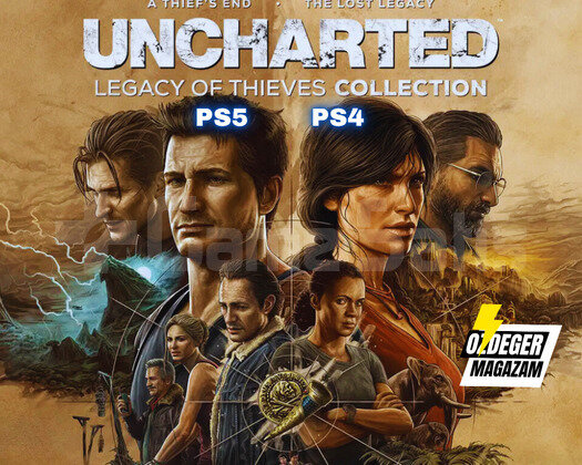 UNCHARTED 4 COLLECTİON PS4/PS5+GARANTİ