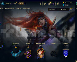 TR Plat 4 | 7 Kostüm - 106 Hero | LoL Hesap