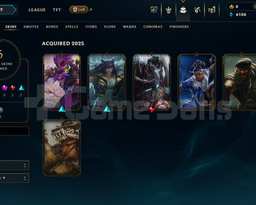 TR Plat 3 | 6 Kostüm - 61 Hero | LoL Hesap